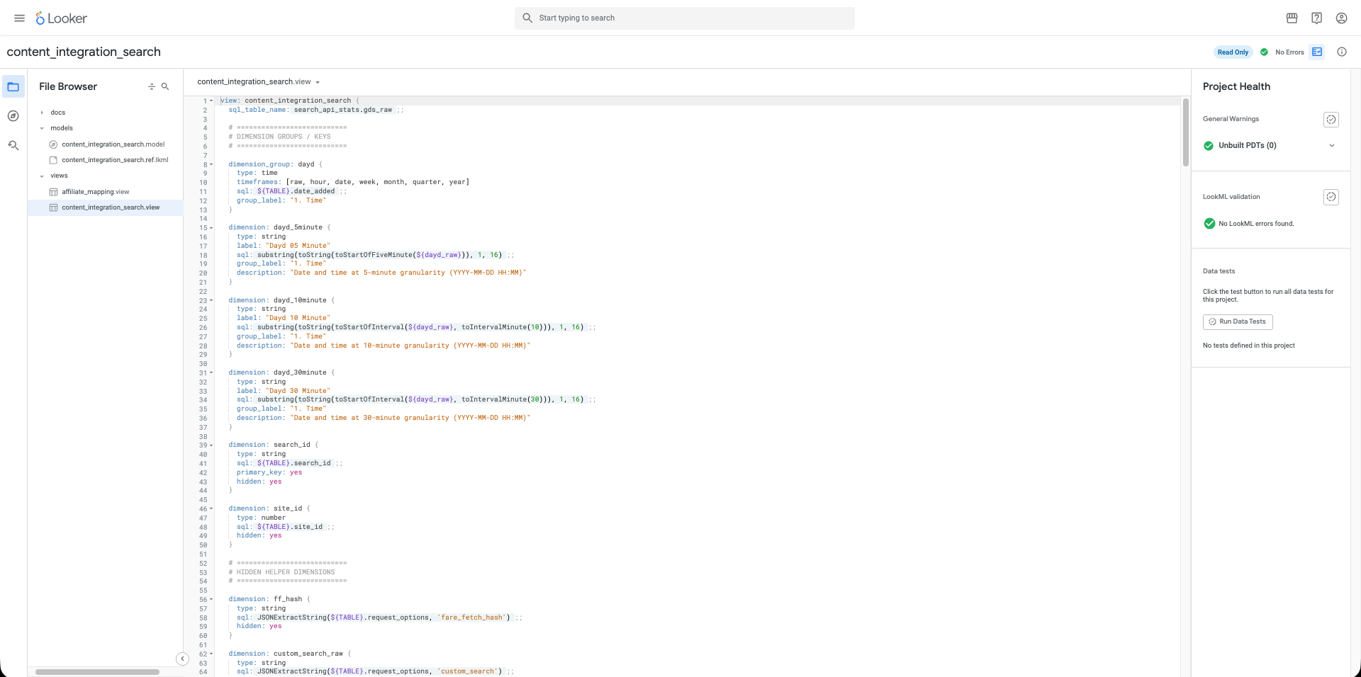 BI - Looker Visibility - Image 3